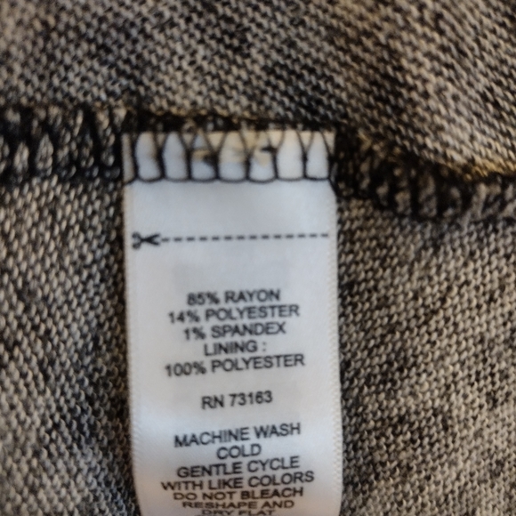 SPENSE Sexy Woman Animal Print Dress. Overlapping Hem. Long Sleeve Size L - Picture 8 of 8